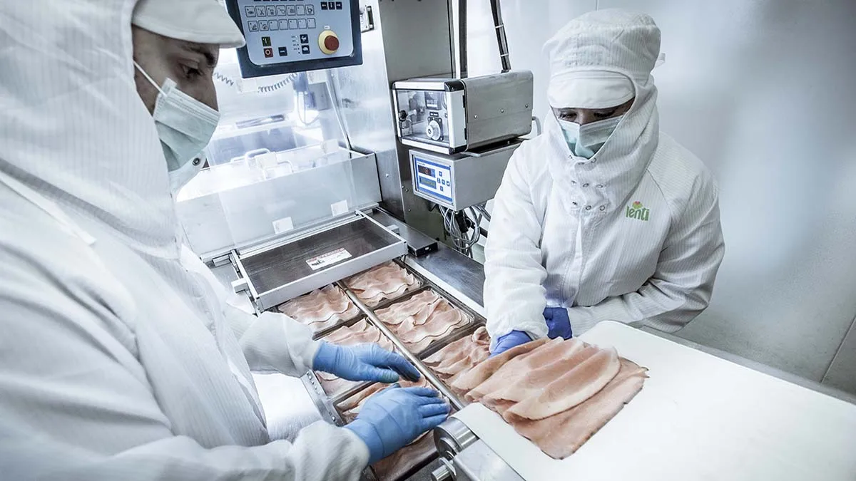 Оздоровительная пищевая продукция, приготовленная ветчина proscitto Cotto, перелизанные лотки, свиная ветчина с ароматическими травами, Произведено в Италии