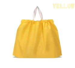 Custom Print Drawstring Bag Plastic Take Away Bag Shopping Bag with Multi-color