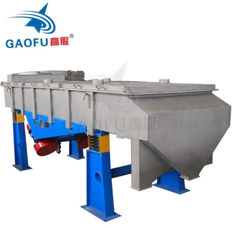 2024 New high efficiency vibration sieve automatic linear vibrating screen sieve machine for charcoal