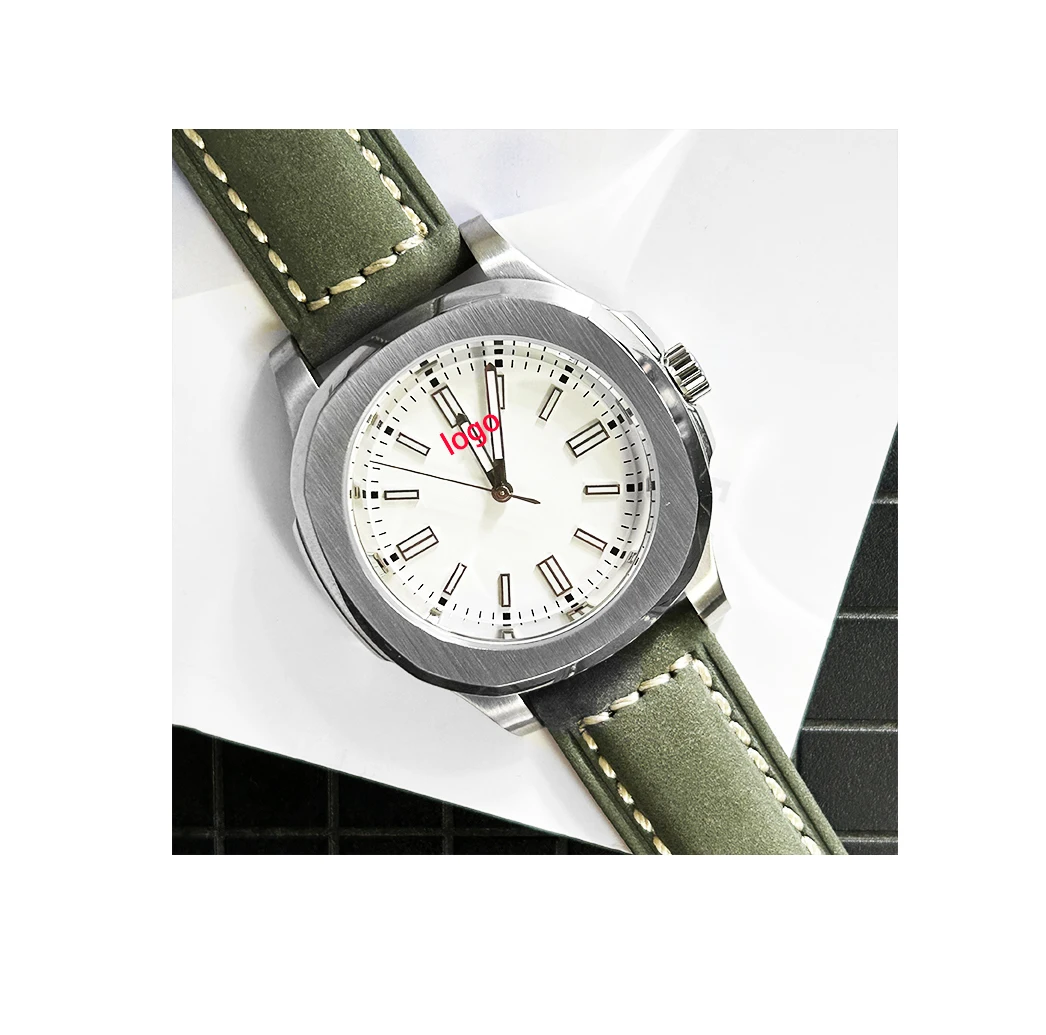 watches wholesale improved Japan Seiko NH35 Movement mod classic Green Automatic watch With Sapphire Case