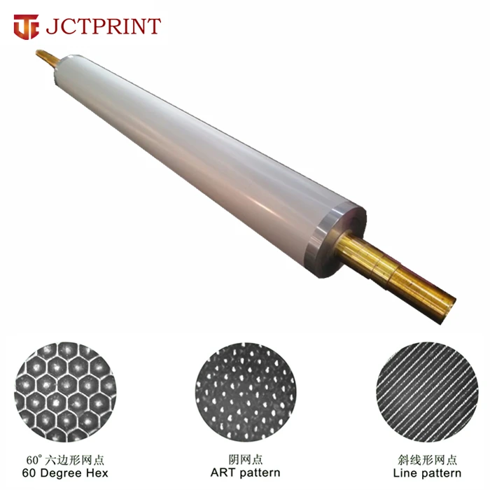 Anilox roller manufacturers engraving chrome anilox roll