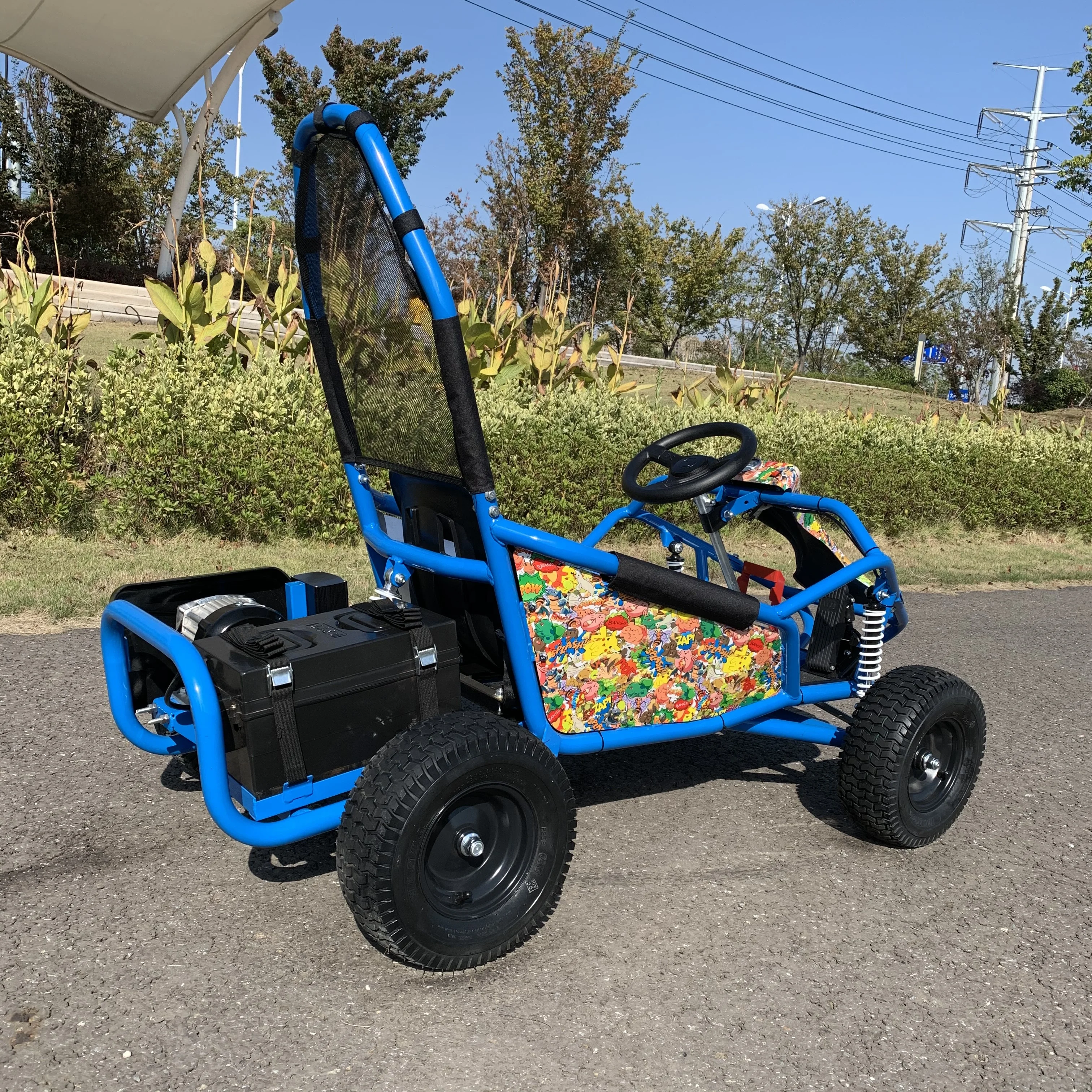 Funrun 500W Brushless Electric go-kart for kids