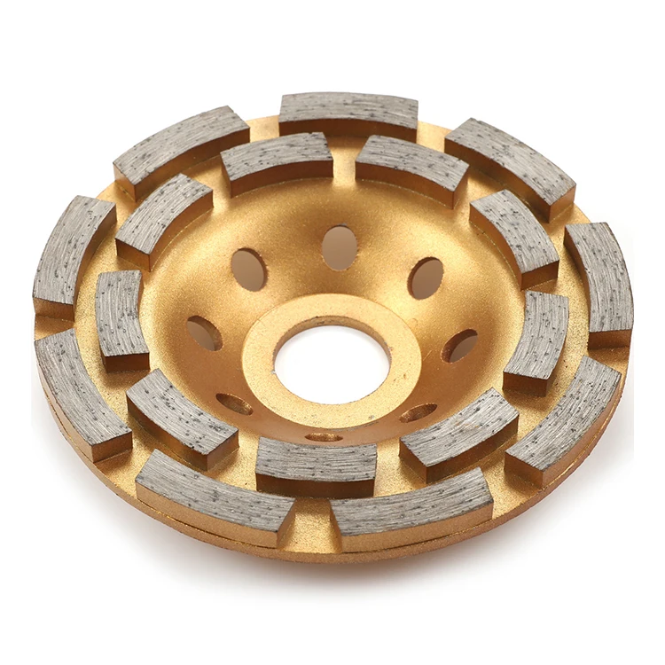 Concrete and Stone 7 Inch 180mm Diamond Grinding Cup Wheel For Angle Grinder
