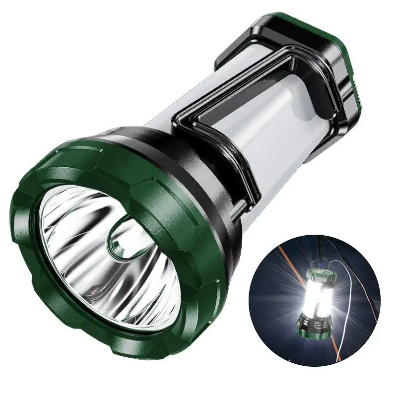 Multi Functional Outdoor Camping Lamp Type-c Charging Outdoor Emergency Flashlight Rechargeable Torch Camping Lantern