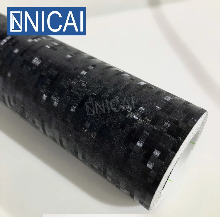 Car Wrapping Vinyl PVC Film 3D Armor Texture Design Decal Film Sticker Computer Back Skin Vinyl Wrap