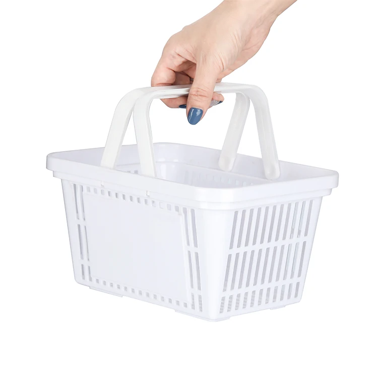 Latest New Foldable Picnic Basket Collapsible Storage Crates Stackable Storage Container Basket Grocery Shopping Basket