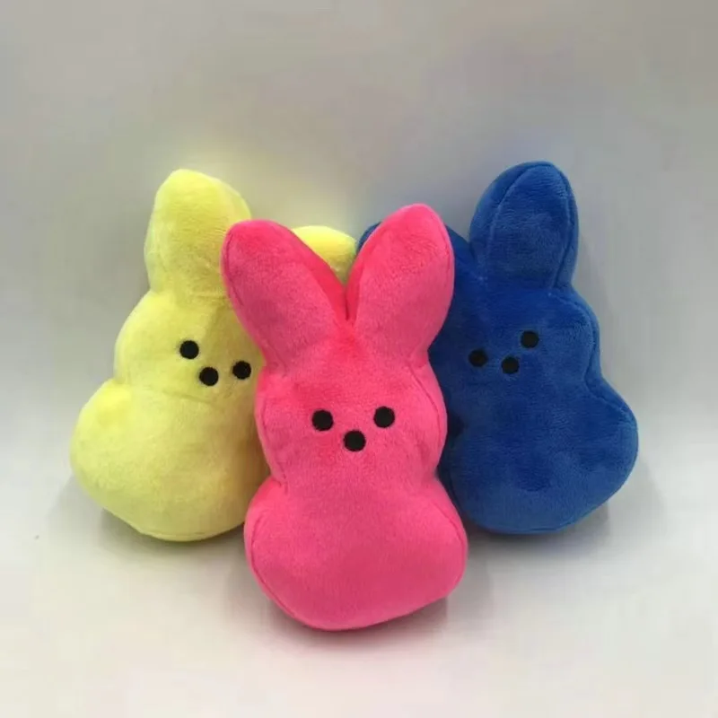 New Easter cartoon little eyes rabbit super cute multiple mini dolls plush keychains and pillow perfect gifts