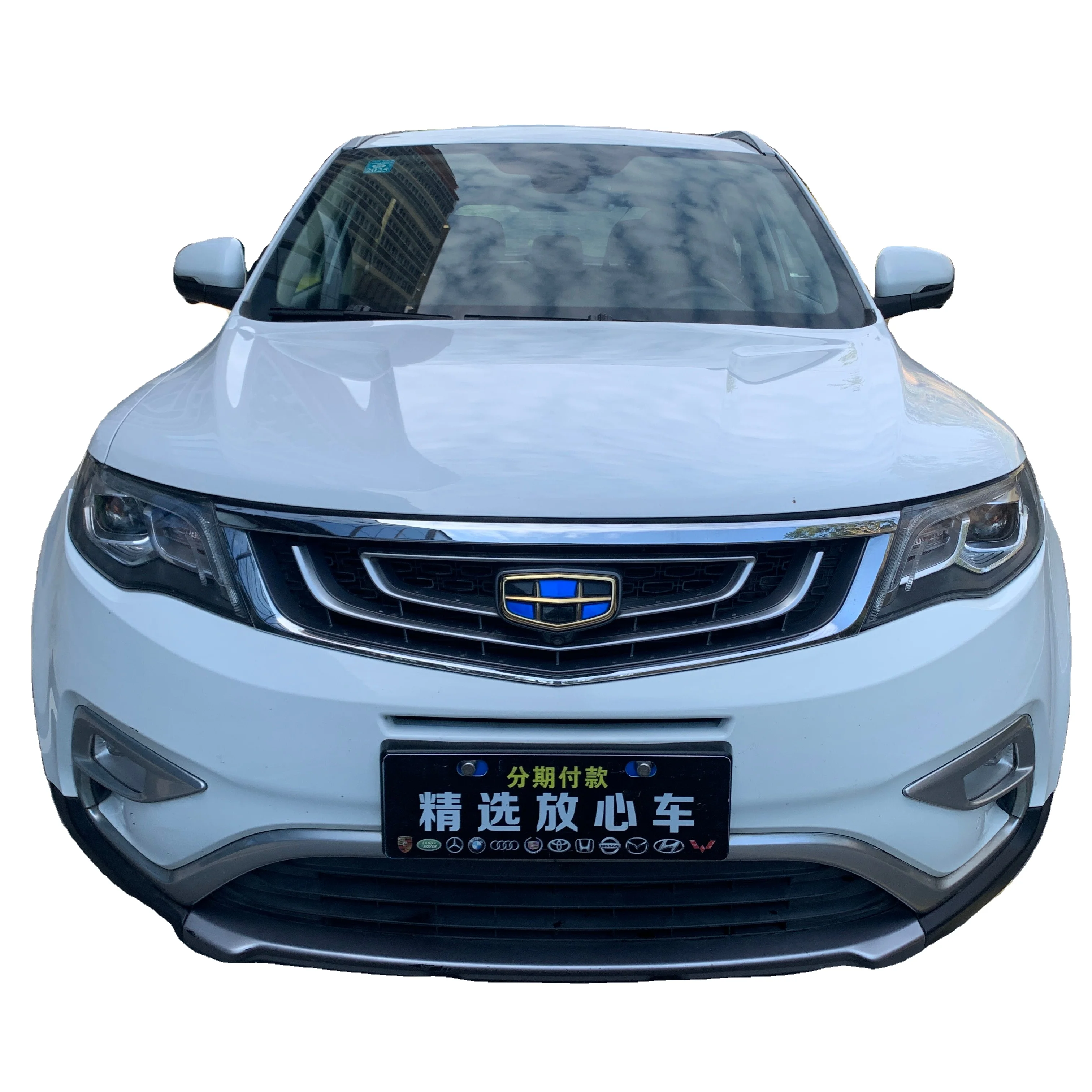 Подержанные автомобили Geely Boyue 1 8 т автоматическая коробка передач SUV Auto Китай Подержанный автомобиль оптом для продажи