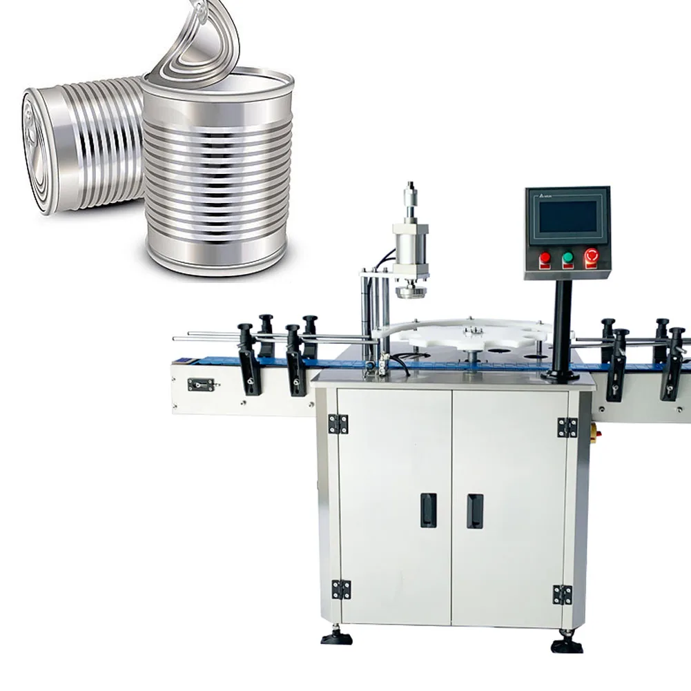 Automatic Round Tin Can Flanging Machine / Flange Forming Machine / Paper Tube Flanging Machine