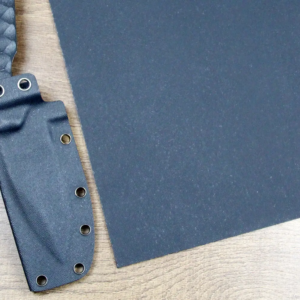 2.0mm Thick 40X30cm Kydex Thermoform Sheet Plastic Plate Black Khaki Green for DIY Sheath and Holster