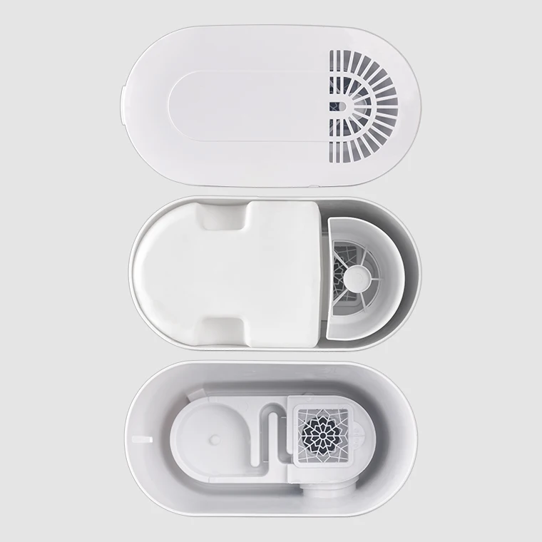 2.7L Visible water level Constant humidity Constant temperature Quiet Silver ion filter button control air steam humidifier