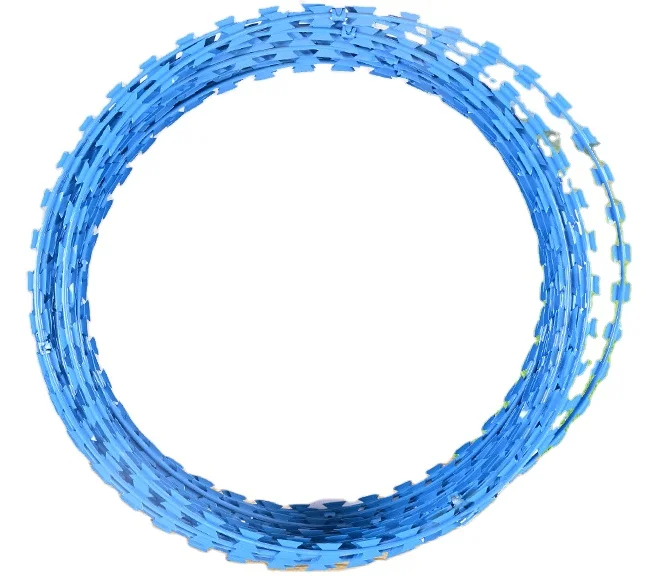 Колючая проволока горячего цинкования по низкой цене колючая с ПВХ