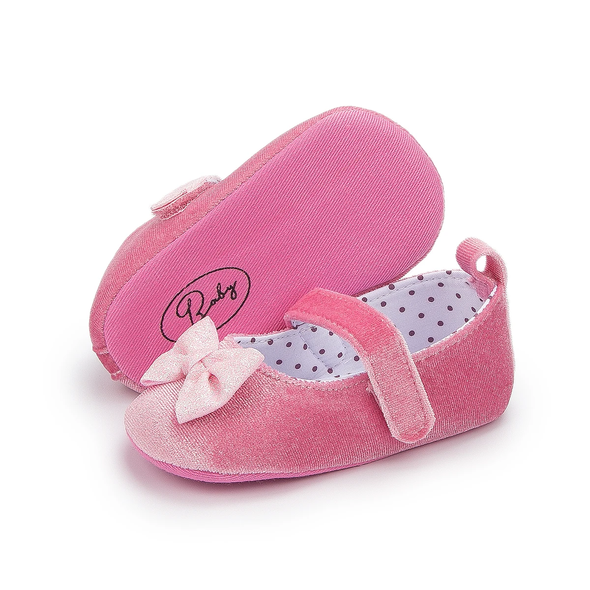 Весенне-летняя обувь для новорожденных девочек с бантом для вечеринки