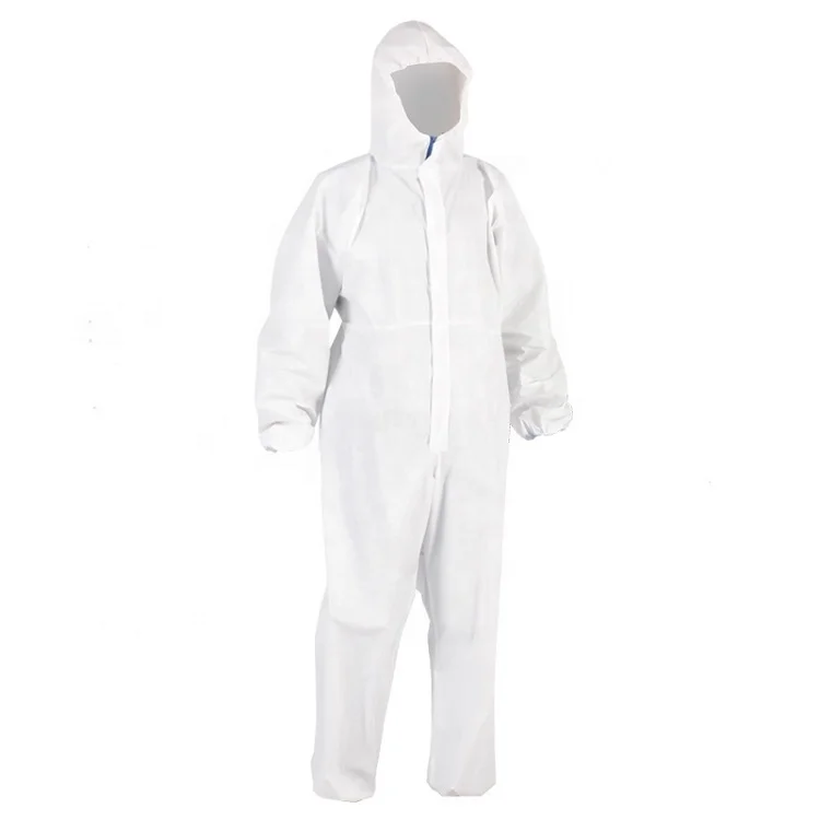 
protective coverall disposable non-woven sms 45gsm medical coveralls 