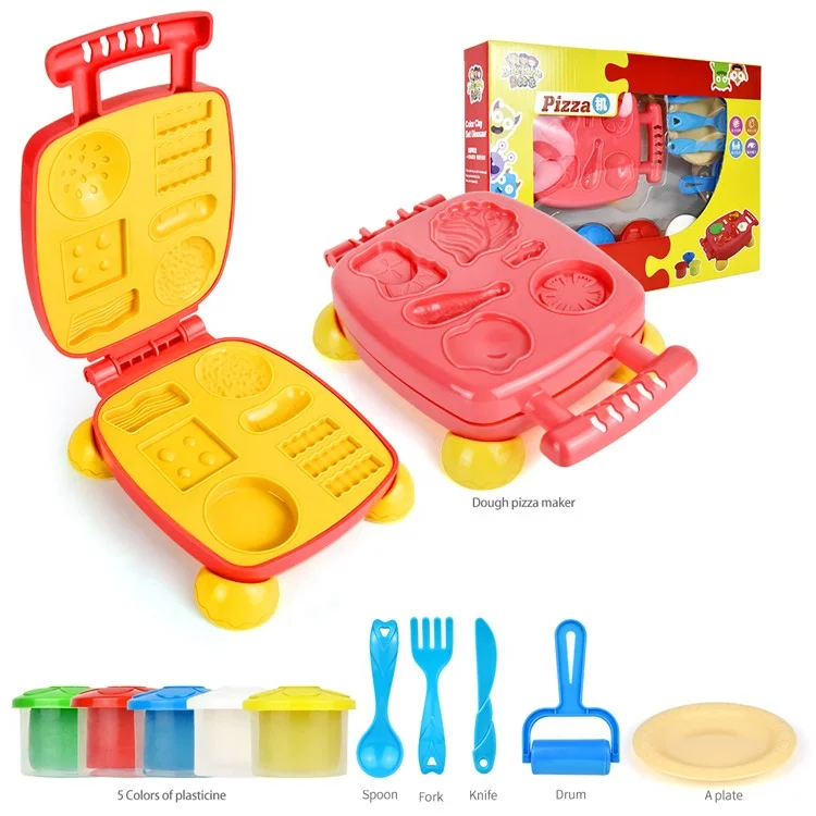 Akiaco plasticine for kids clay crafts slime pizza playdough