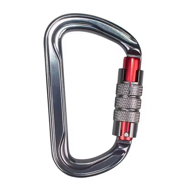 Gate Round Ring Carabiner Snap Clip Spring Carabiner Round Ring Hook Round Metal Carabiner