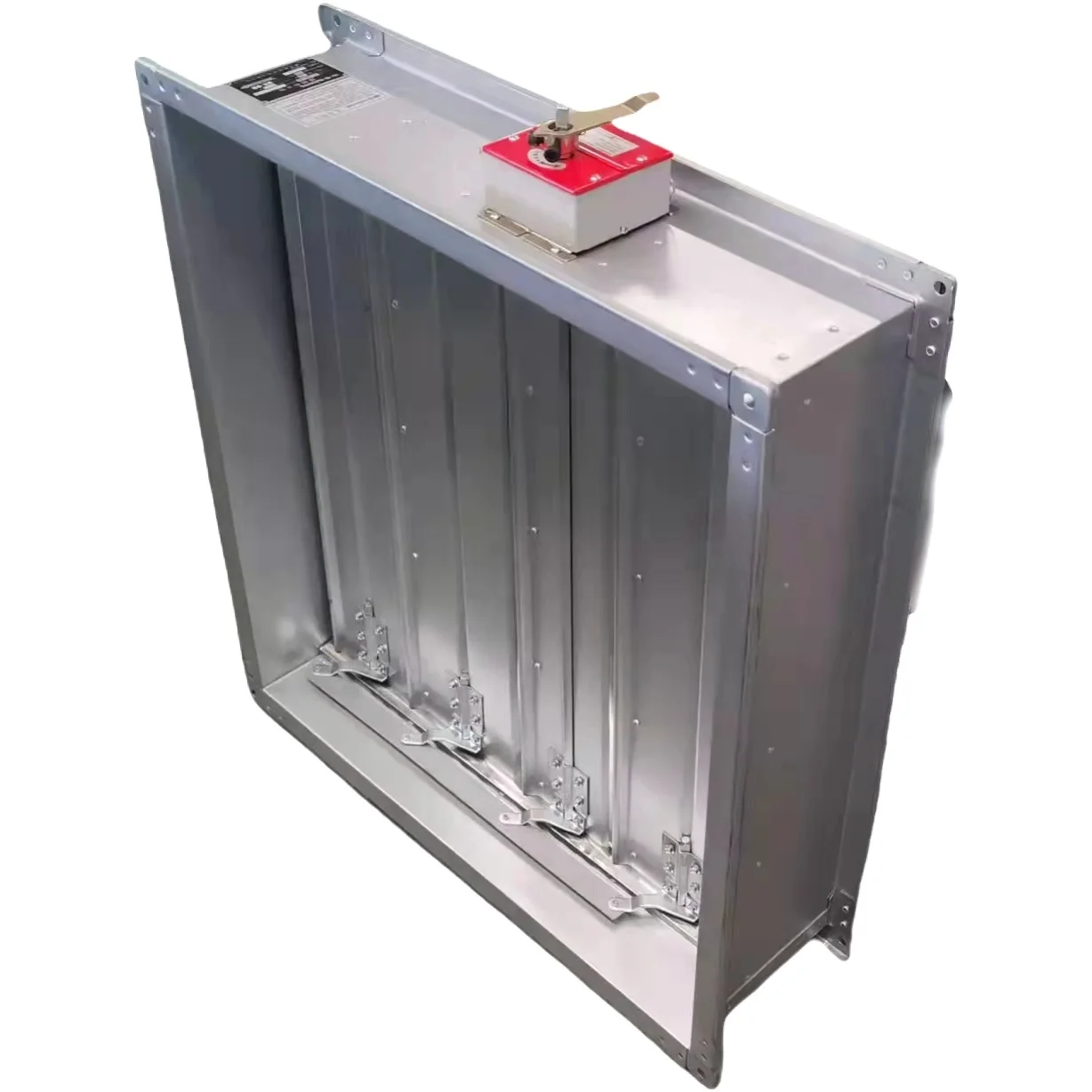 cheap price 70 or 280 Celsius Fire Damper Smoke Exhaust Valve For Ventilation System of building