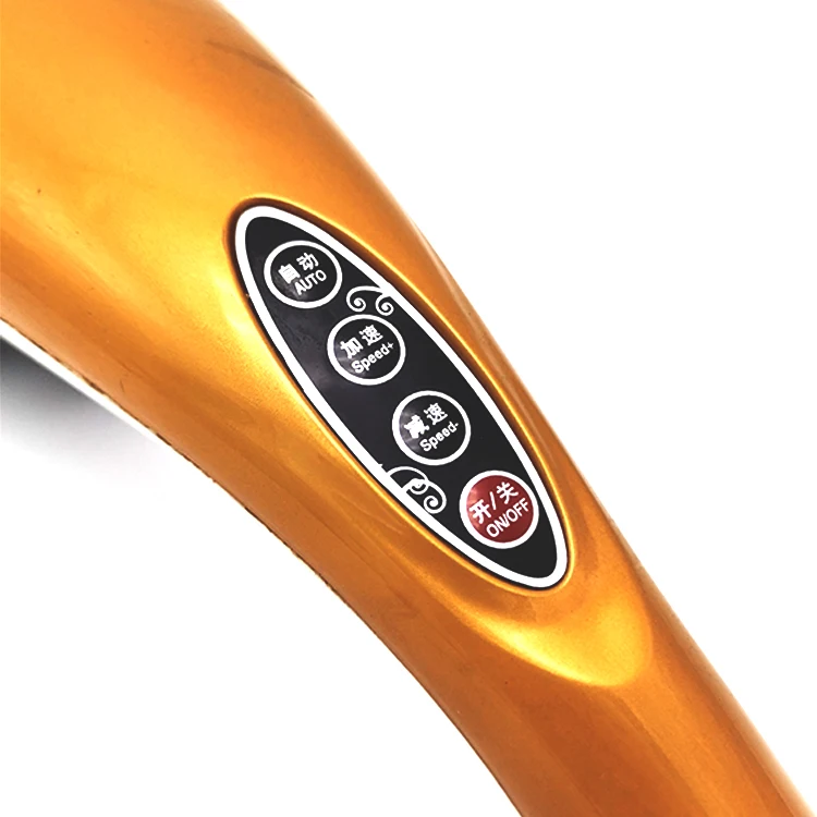 
PX-219A RTS (Gold) Portable Dolphin Infrared Vibration Multi-function Massage Hammer 