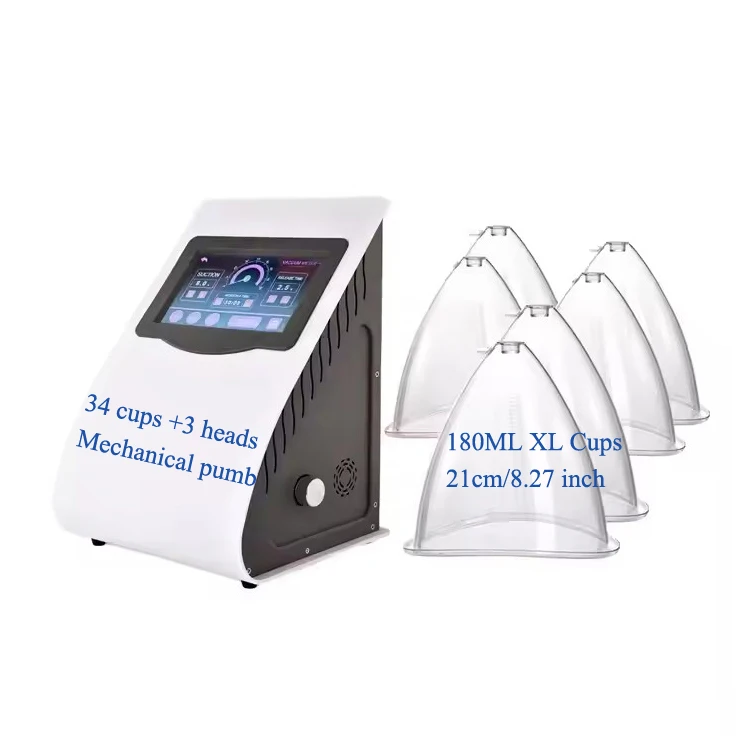 Powerful Mechanical Pump Vacuum Butt Lifting Buttock Enlargement Machine Cupping Machine Vacuum Therapy Breast Enlargement