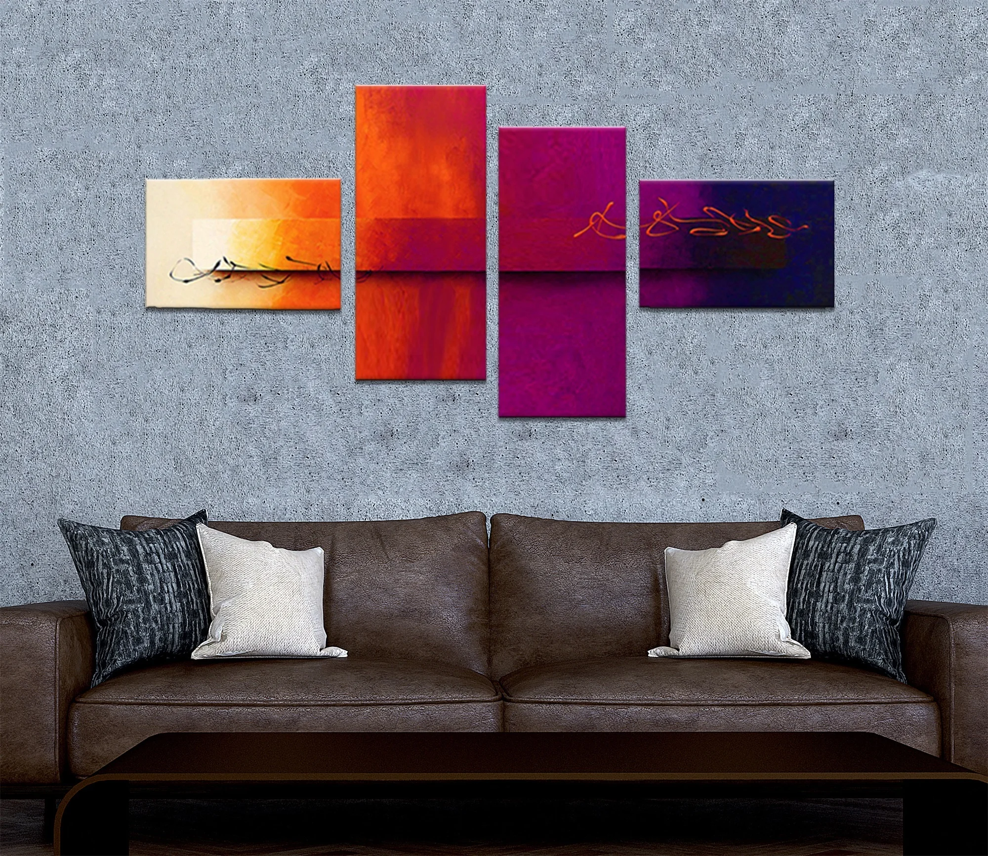 
Islamic Painting Wall Art Modern Living Room Home Painting Wall Decoration Wholesaler 5 Piece Canvas Art Painting 