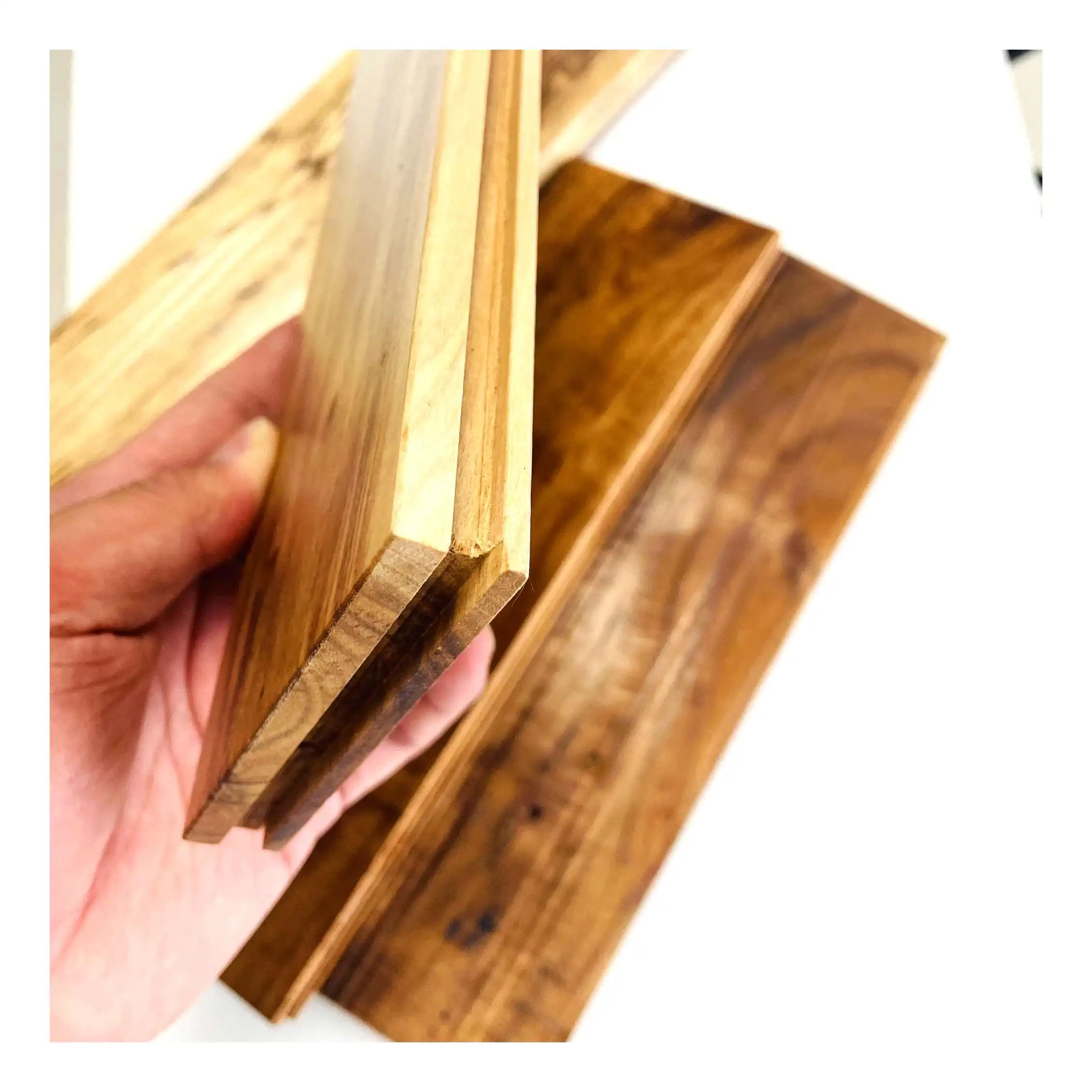 Real solid wood  acacia wood deck tile for living room