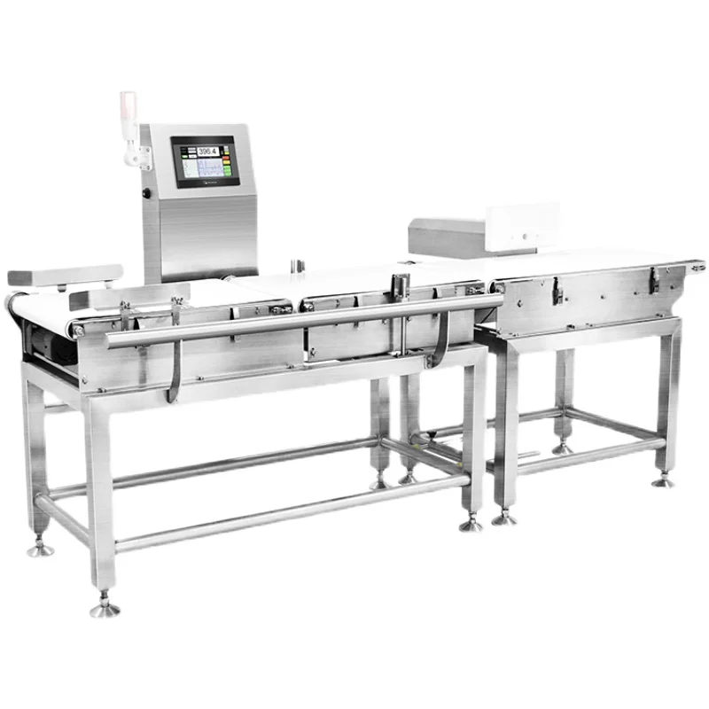 Automic Online check weigher for production line  food grade conveyor belt dynamic weighing checking machine
