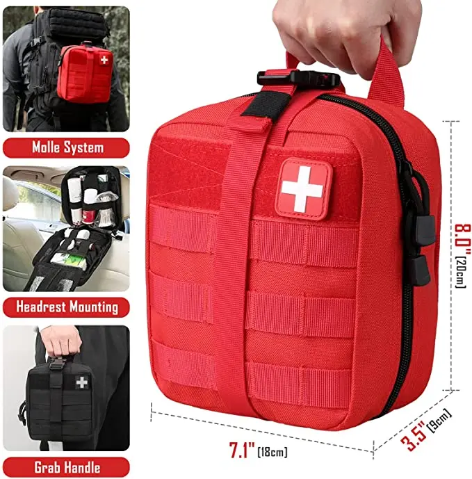 Portable First aid kit Survival  First Aid Kit For Outdoor Hiking Camping Tools