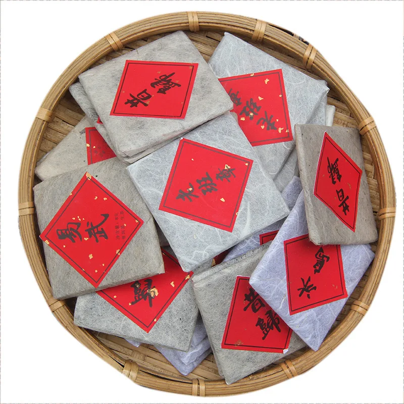 Заводская поставка puerh ломтик Laobanzhang yiwu xigui и bingdao смешанный Shen puer small tuo cha