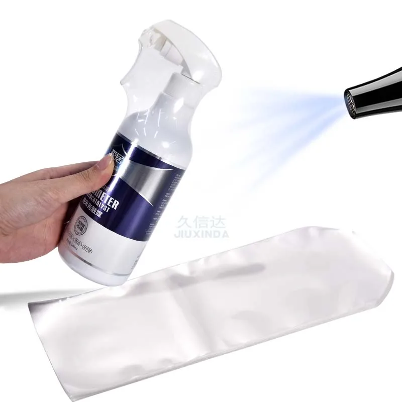 Protective Petg Heat Shrink Film Transparent PE Film Lldpe Food Packaging Film Roll Packing Clear Soft Custom Size Accepted TUV