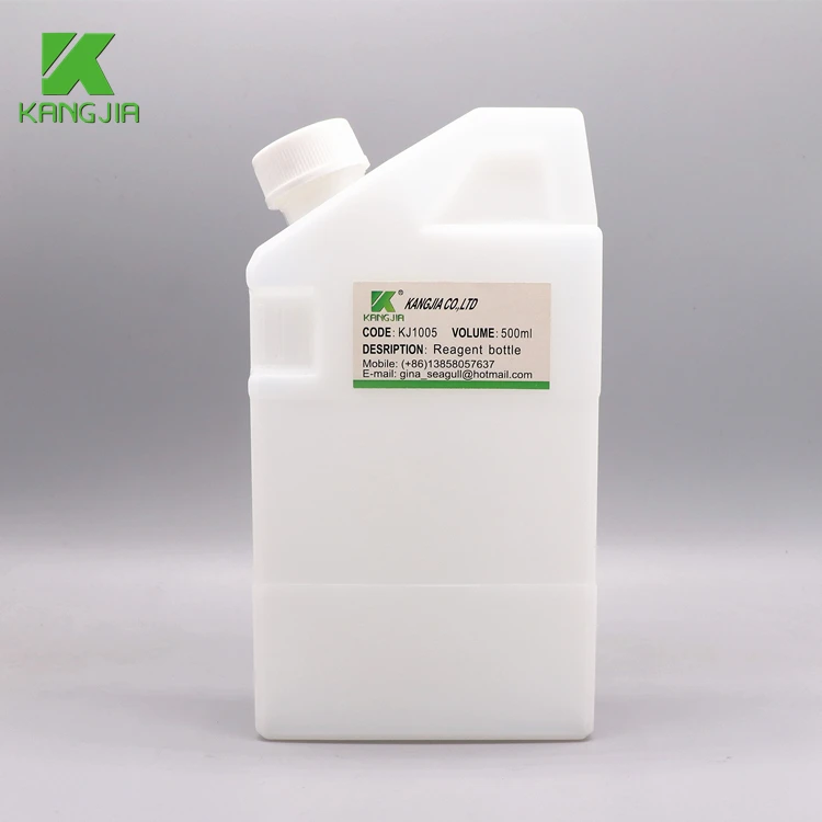 High Quality and Low Price Abbott 500ml HDPE Henatology Reagent Bottles With Narrow Mouth Abbott Hitachi Biochemical Analyzer