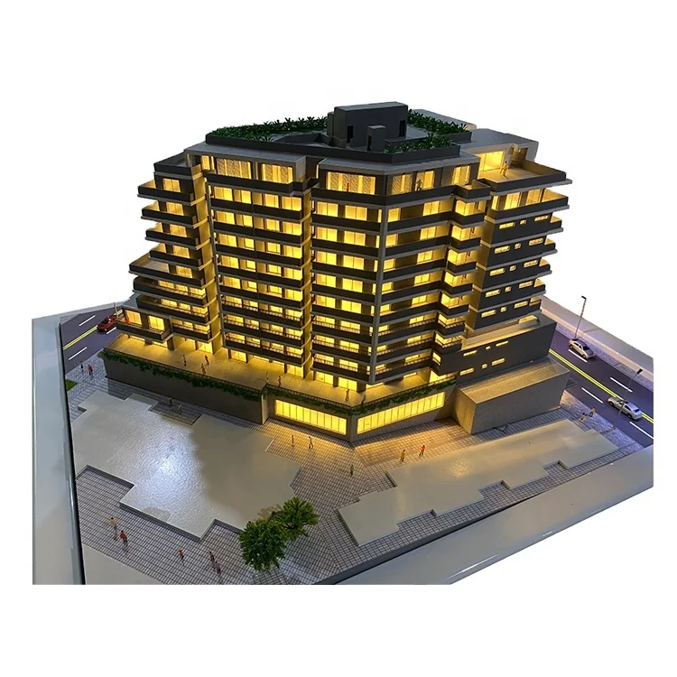 3D diorama supplies for architecture design , miniature apartment model