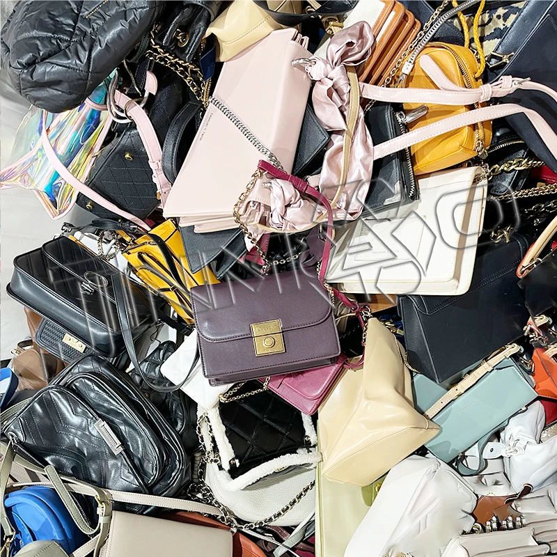 China factory wholesale bulk stock mixed box bales high quality big handbags for women