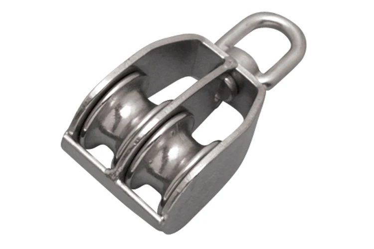 China Factory Hot Sale Stainless Steel Pulley Block With Removable Pin