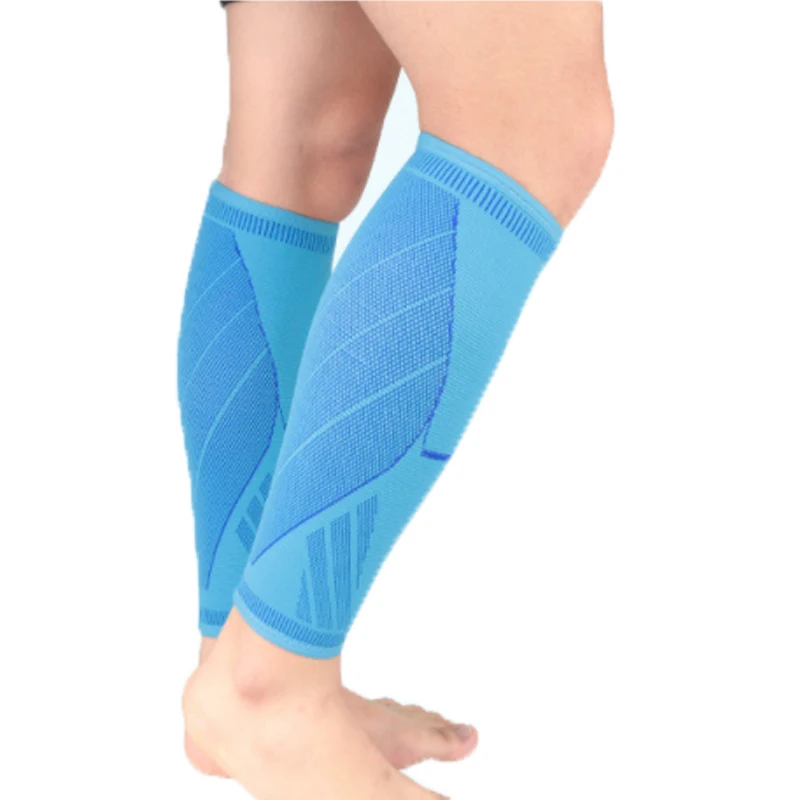 Selling Adult Elastic Adjustable Sport Support Nylon Anti Knitting Calf Sports Compression Running Sleeve