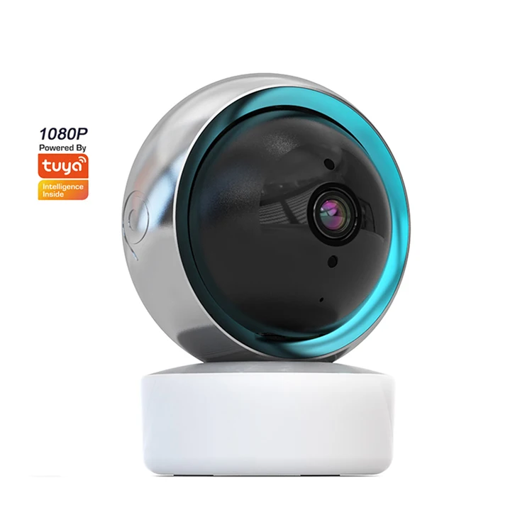 WiFi Tuya Smart Life 1080P CCTV Camera Baby Monitor Night Vision Two Way Talk Wireless Network Home Security Camera