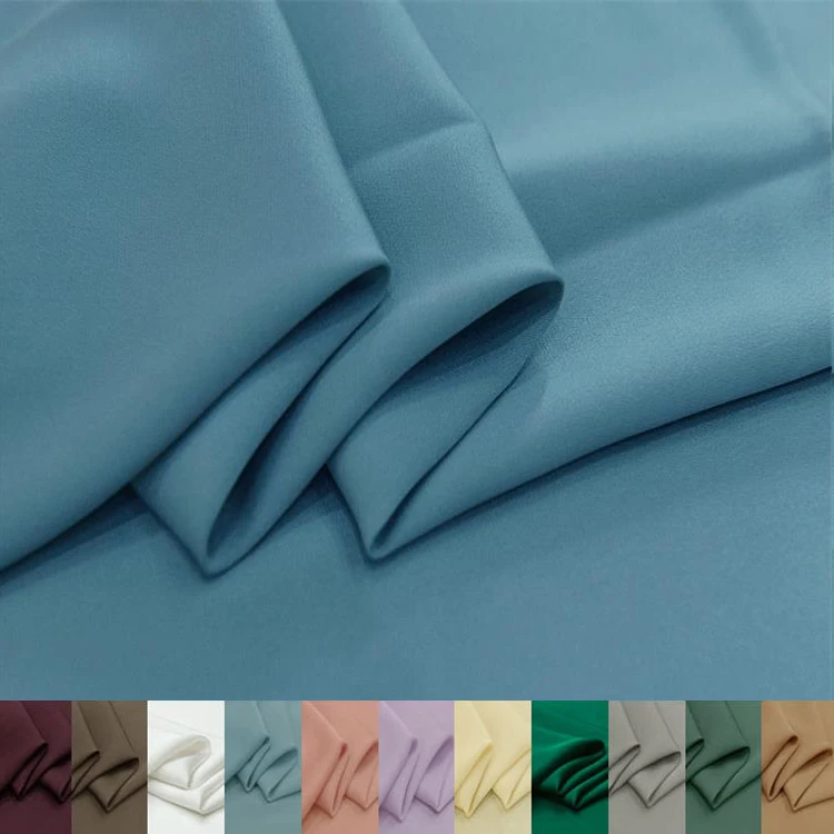 
 Модная ткань для платья HEFT BOOOGE, ширина 140 см, ширина 19 мм, 90% шелк и 10% спандекс, шелковая жоржетная ткань  