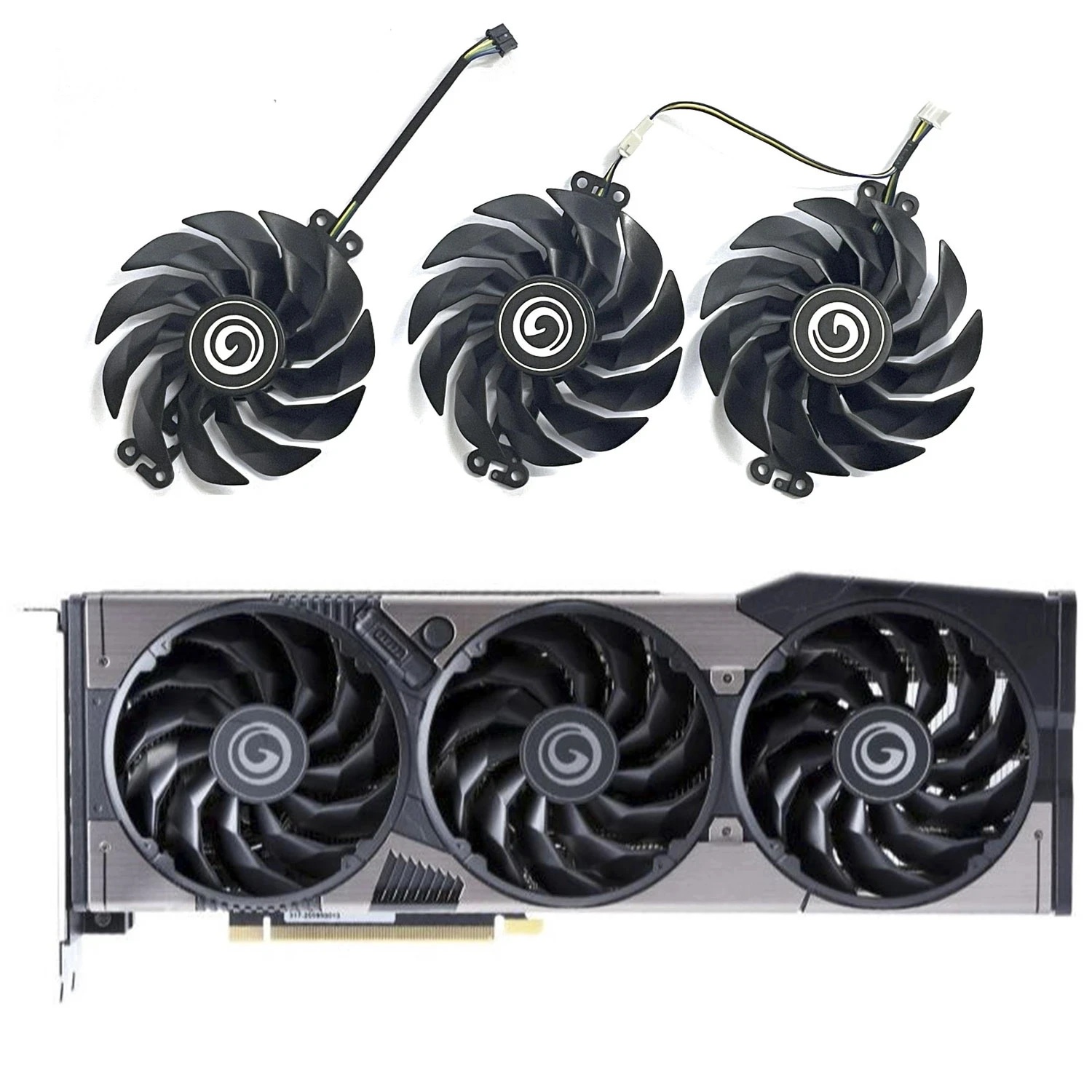 95 мм 4-контактный TH9215S2H-PDB02 DC 12 В 0.45A RTX3090 3080 3070 GPU вентиляторы для Galaxy GeForce RTX 3090 3060