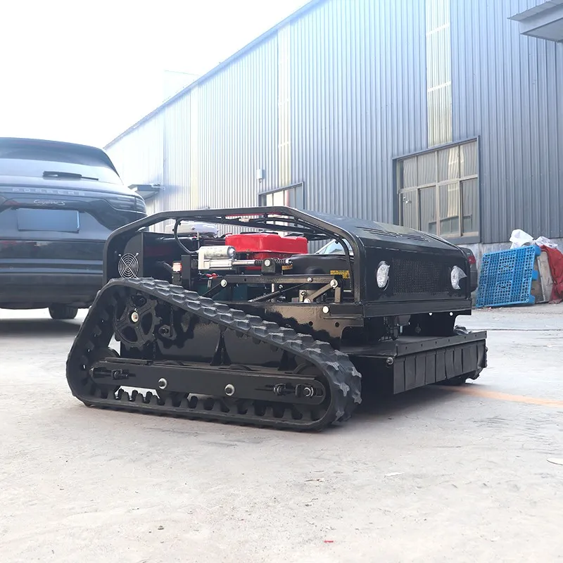 7.5HP High Quality Crawler Lawn Mower Zero Turn Mower Robot Mowers Agricultural Machinery