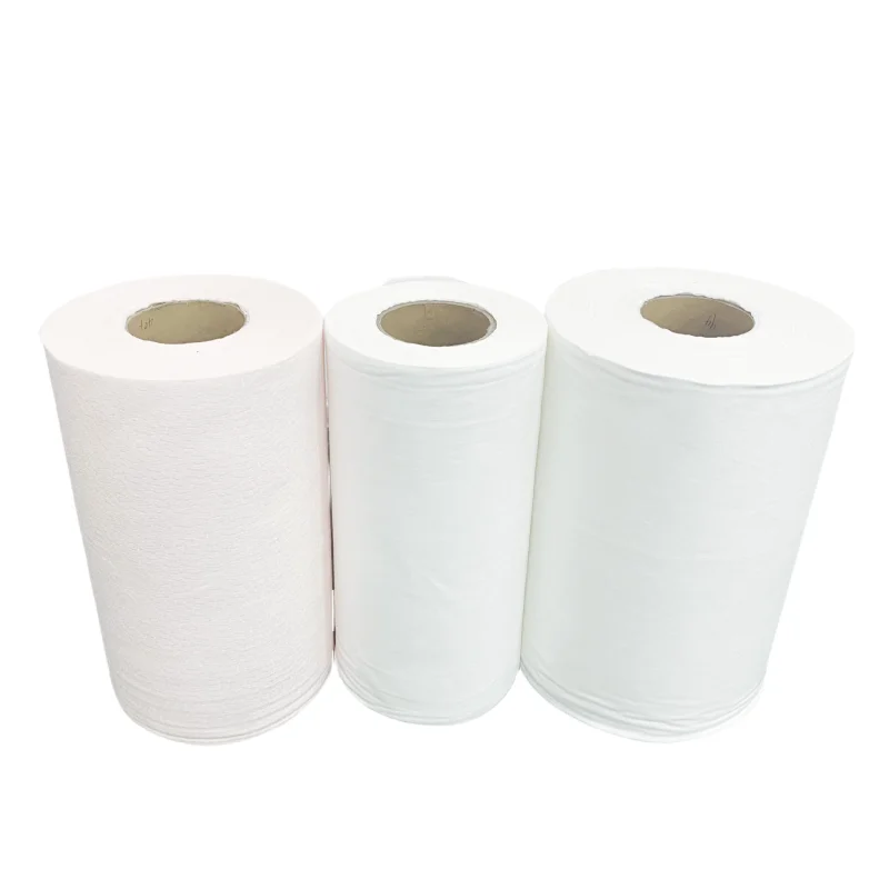 Bamboo Fiber Elastic Spunlace Non Woven Fabric Roll for Baby Cleaning Wet Wipes Material