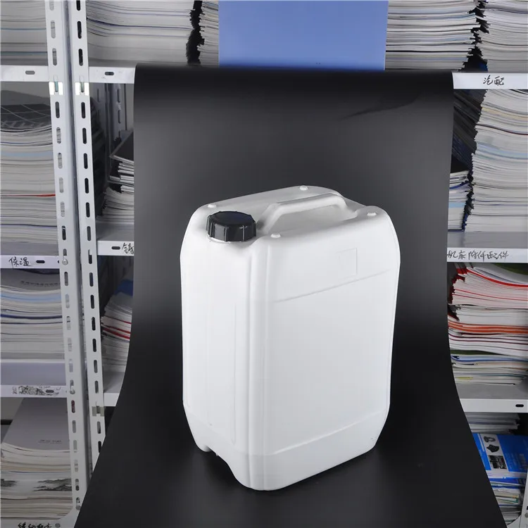 Wholesales 5 liter HDPE White Plastic Container Water Jerry Can Empty Liquid Chemical Drum Square Bucket with Handle