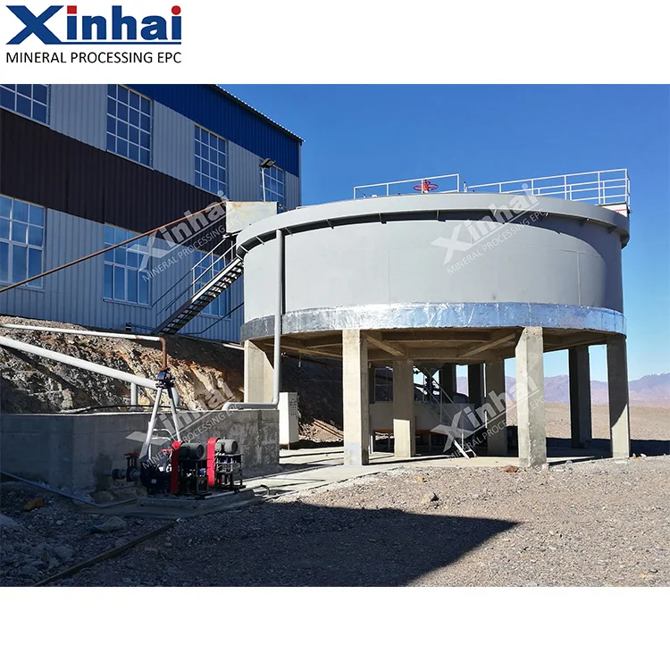 Высокая эффективность минеральные хвостохранилища загуститель для горной промышленности для металлургической промышленности