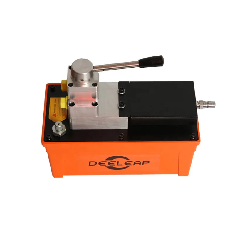 China factory low price double acting air hydraulic foot pump manual Reverse valve PAD14