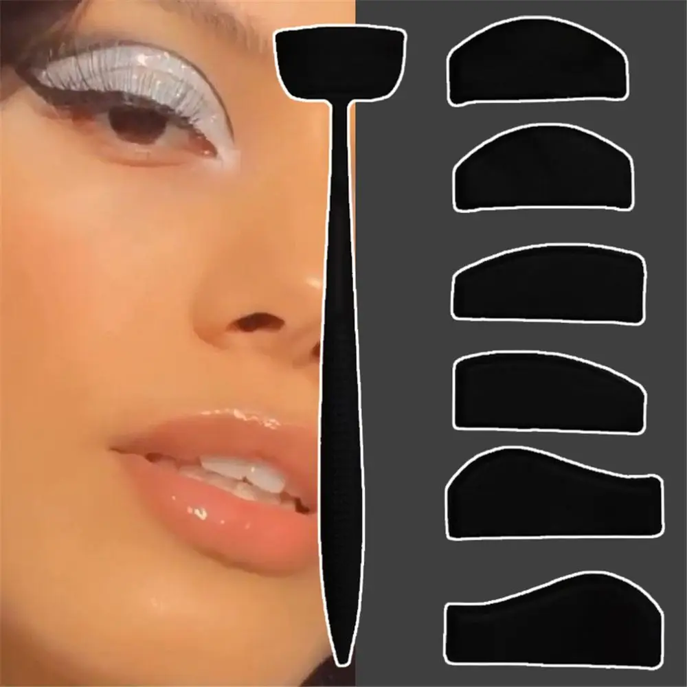 Eyeshadow Stencil Crease Line Kit Lazy Eyeshadows Fixer Portable Stamp Eye Shadow In Seconds Faultless Look Makeup