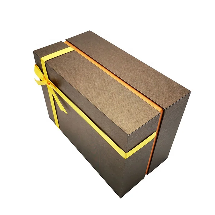 Rigid Brand Logo Gift Box Luxury Custom Apparel Clothing Packaging Boxes With Satin Insert