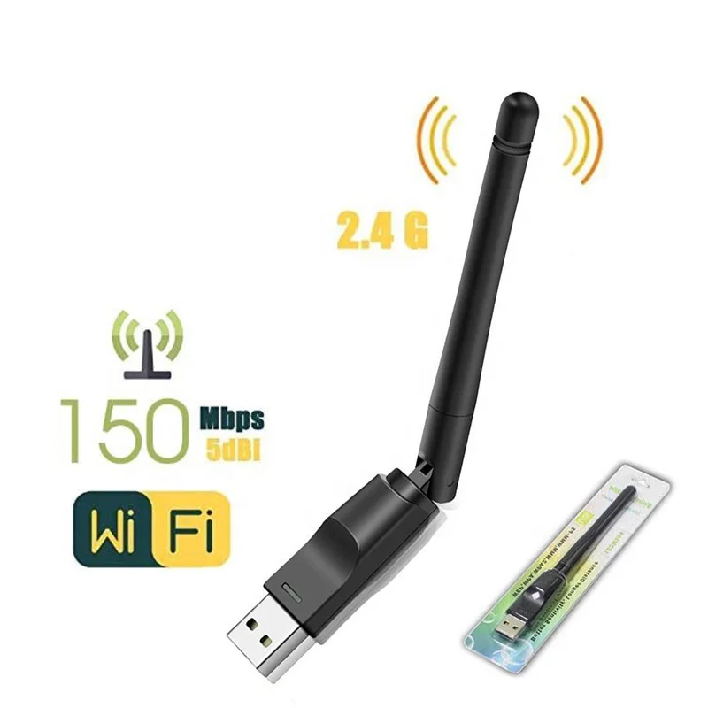 Wifi Adapter High quality Mini PC 150 mbps usb wifi adapter Factory price adapter usb wifi Wireless Computer Network Card