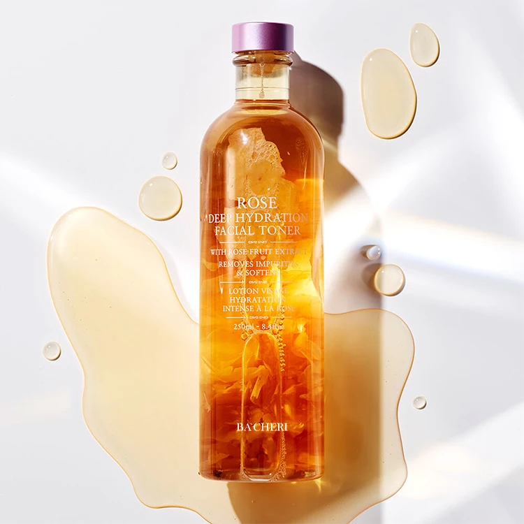 Rosa Damascena Flower Water Sodium Hyaluronate Angelica Keiskei Extract Moisturizer glowing Hydrating Face Toner Krone Skin Care