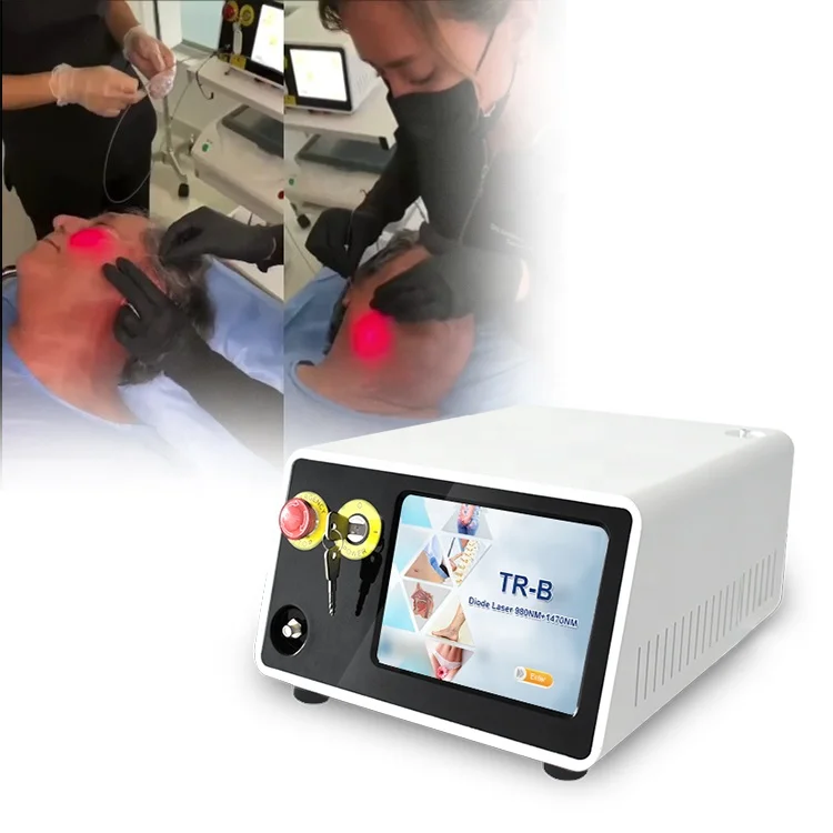 TRIANGEL TR-B latest diodo lipo laser machine 980nm 1470nm diode laser liposuction /lipolisis slimming machine