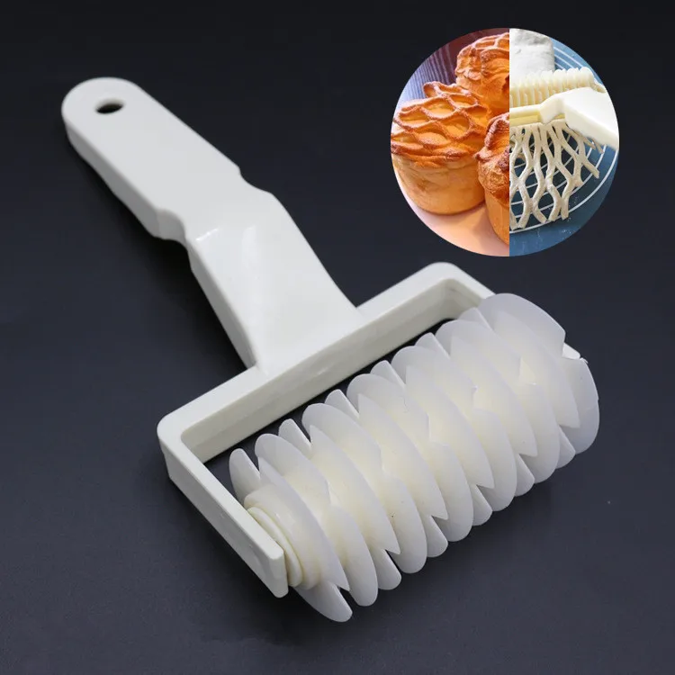 Lattice Roller Cutter Pastry Cutter Roller DIY Baking Pastry Tool for Dough Cookie Pie Pizza Bread