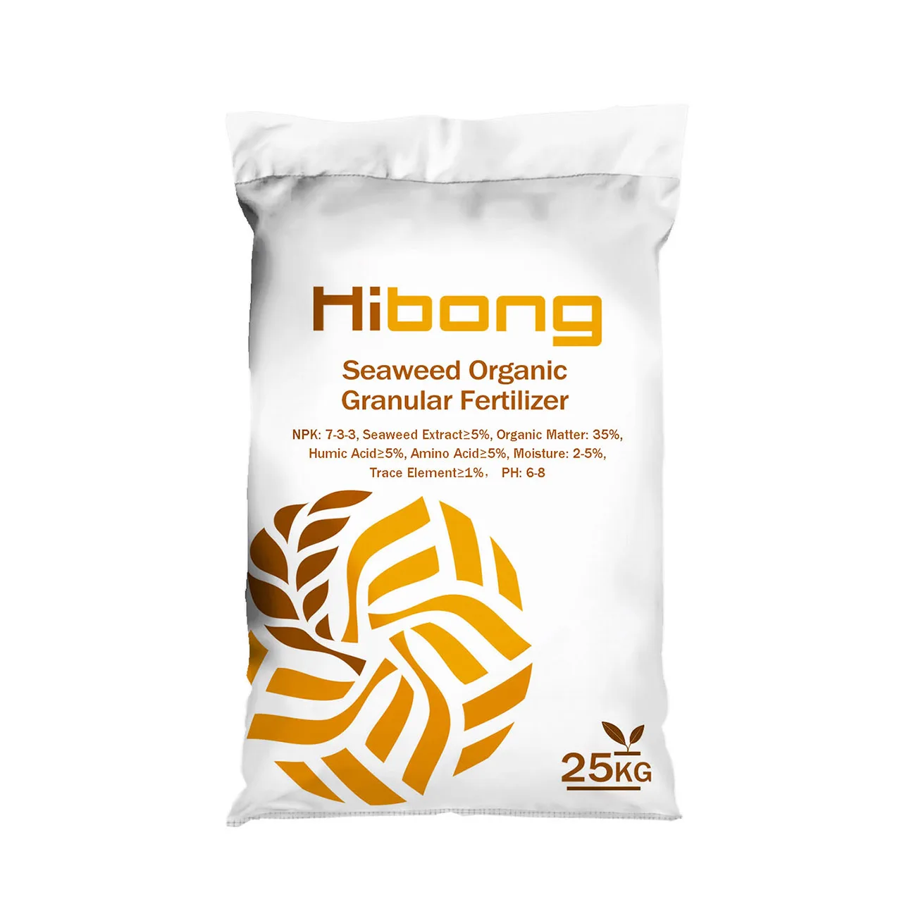 Seaweed 7-3-3 Npk Water Soluble Granule Fertilizer For Vegetables