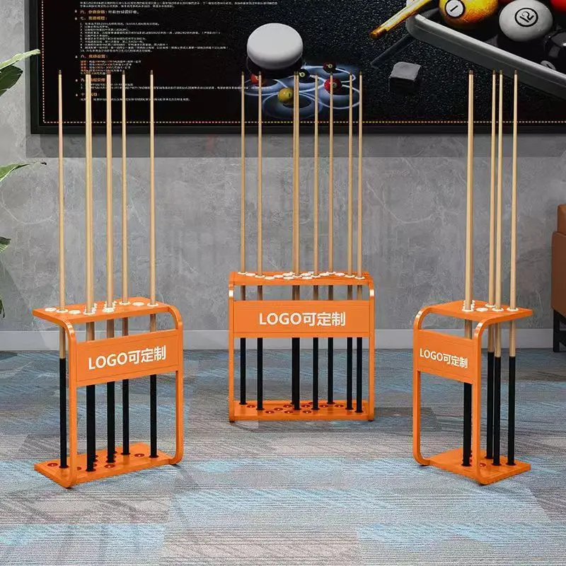 Floor Standing Billiard Cue Rack Accessories Cue Placement Rack Ballroom Cue Storage Rack Billiard Put Rod Organizer